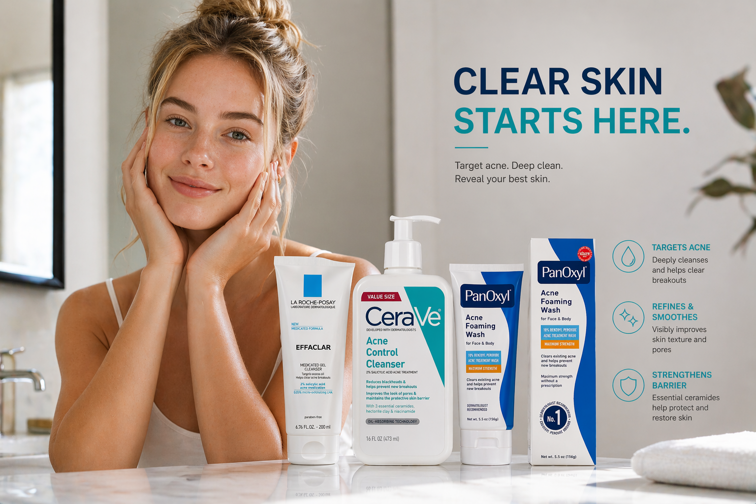 Best Cleanser For Acne Prone Skin — What Actually Works in 2026