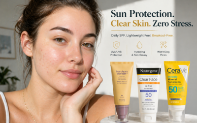 Best Sunscreens for Oily Acne-Prone Skin With No White Cast in 2026