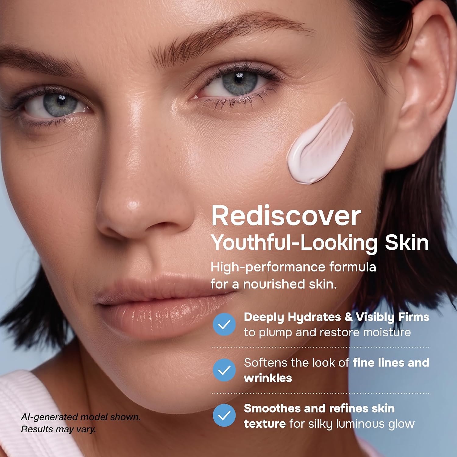SimplyVital Anti-Aging Face Moisturizer with Retinol, Collagen Hyaluronic Acid — close-up