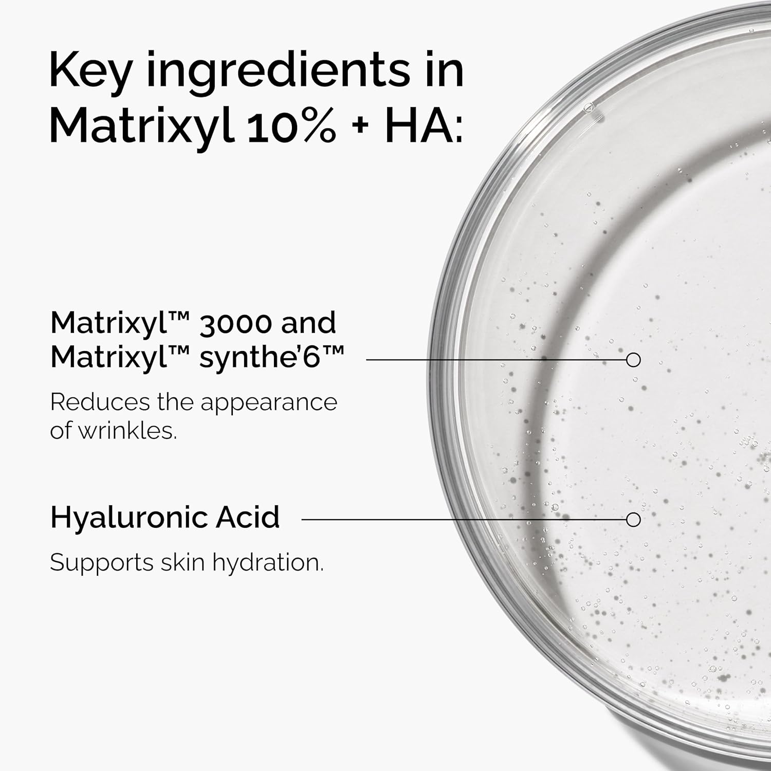 The Ordinary Matrixyl 10% + Hyaluronic Acid Serum — close-up