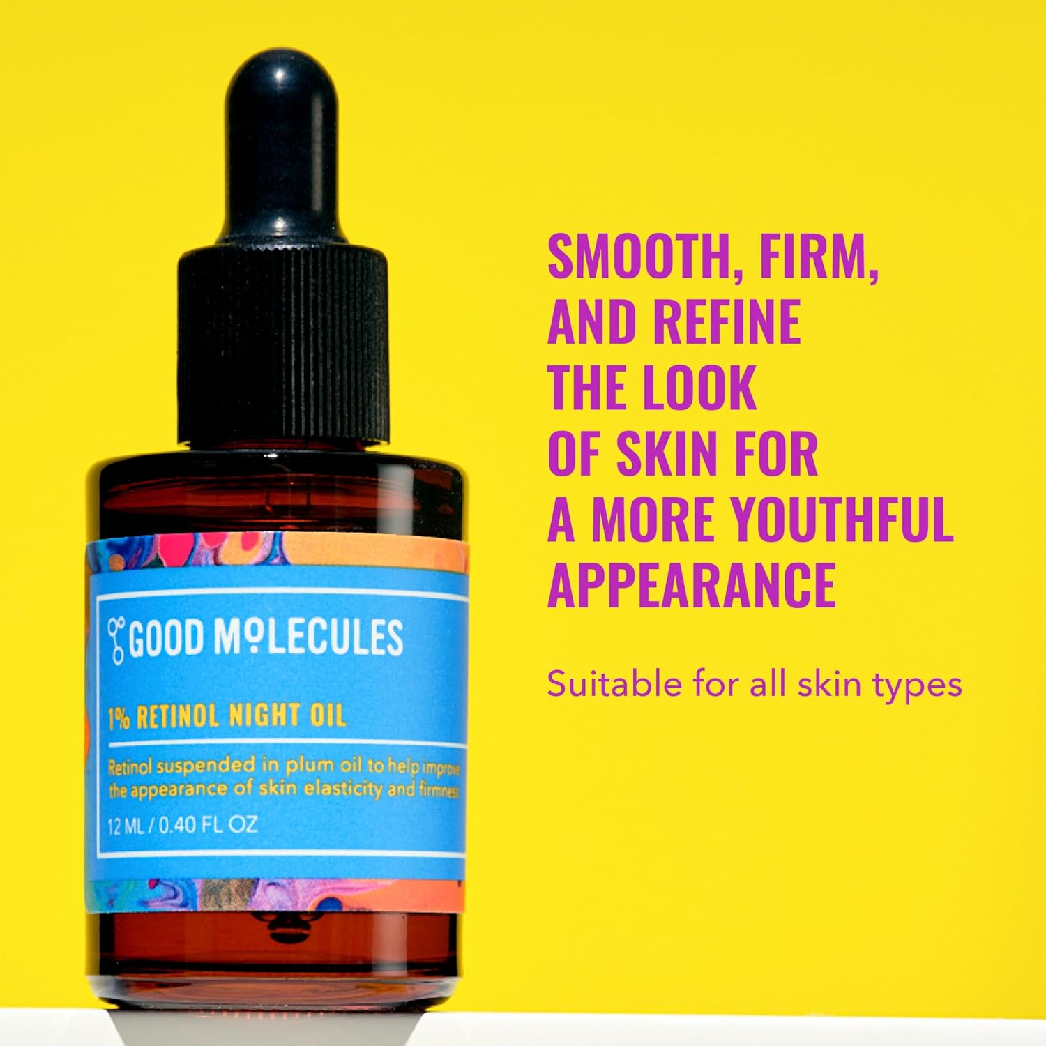 Good Molecules 1% Retinol Night Oil close-up