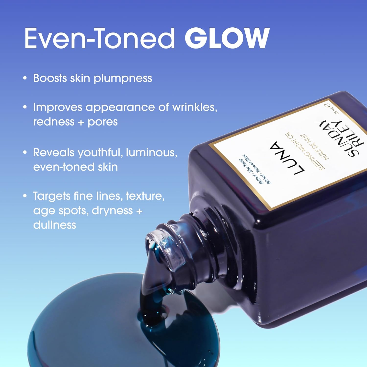 Sunday Riley Luna Retinol Sleeping Night Face Oil — close-up