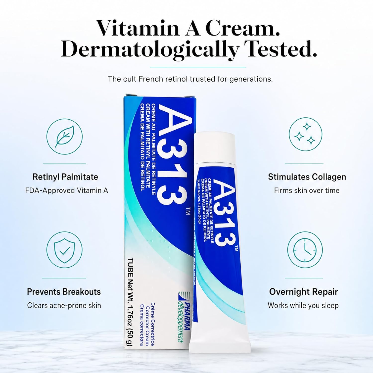 A313 Retinol Pommade + Ialuset Hyaluronic Acid bundle detail