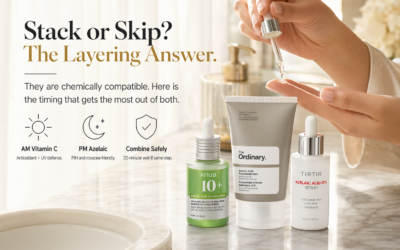 Can You Use Azelaic Acid With Vitamin C? The Layering Answer